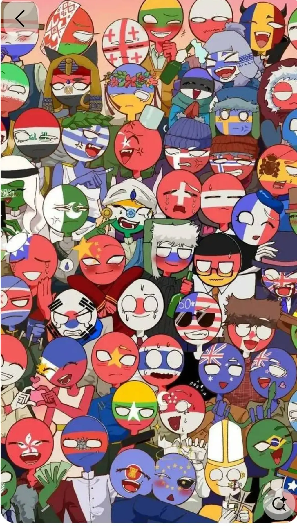 Talkie AI - Chat with Countryhumans