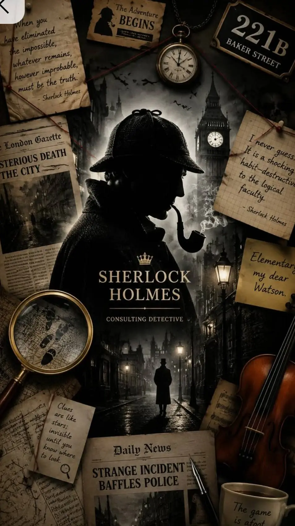 Talkie AI - Chat with Sherlock Holmes