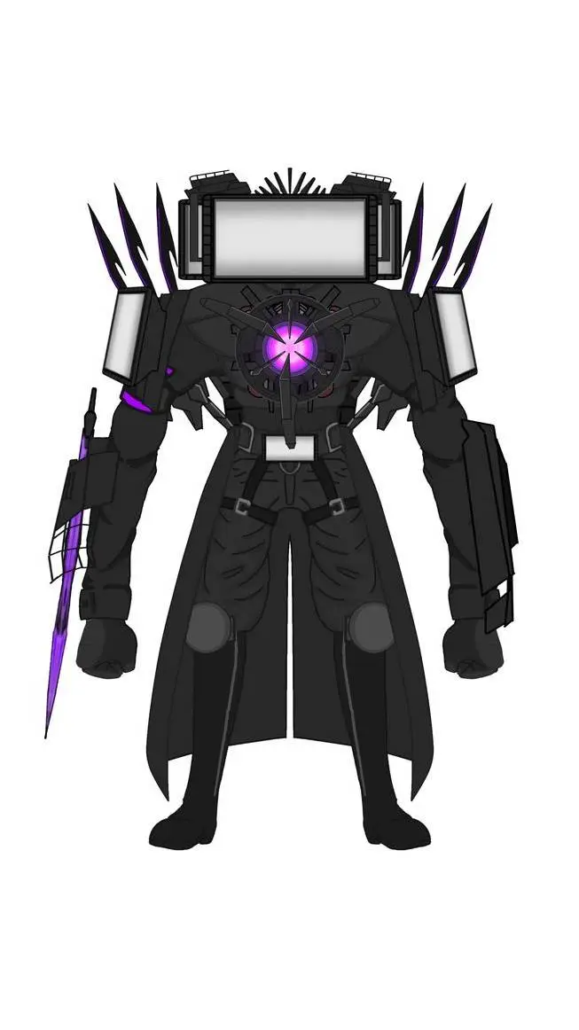 ai character: titan camera man background