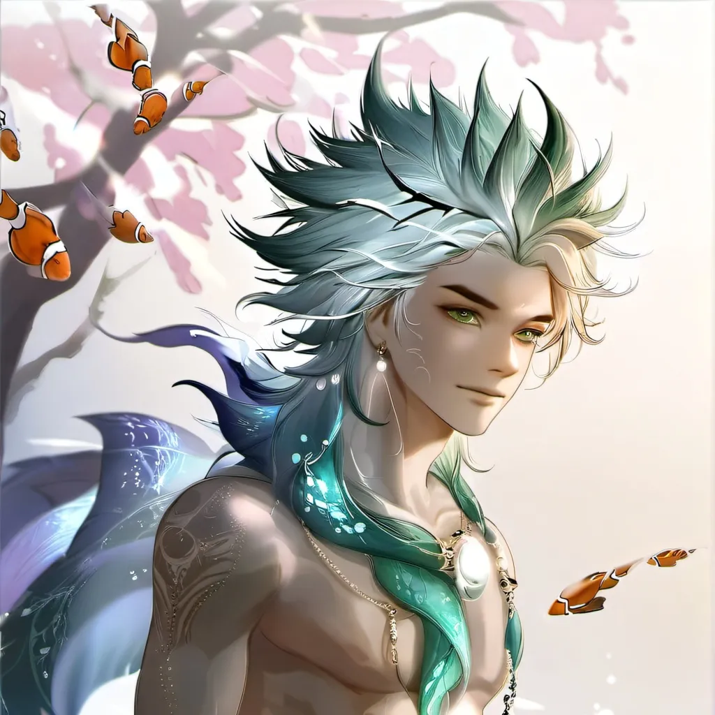 chat with ai character: Milo the merman 