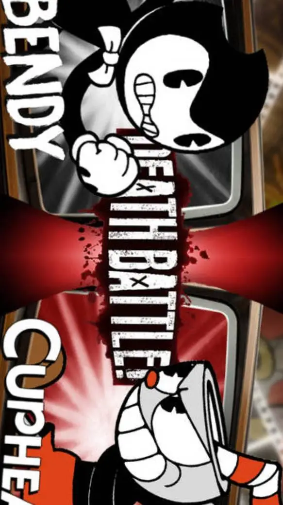 ai character: chupead vs bendy🇧🇷 background