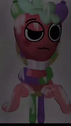 ai character: Sprout x clown background