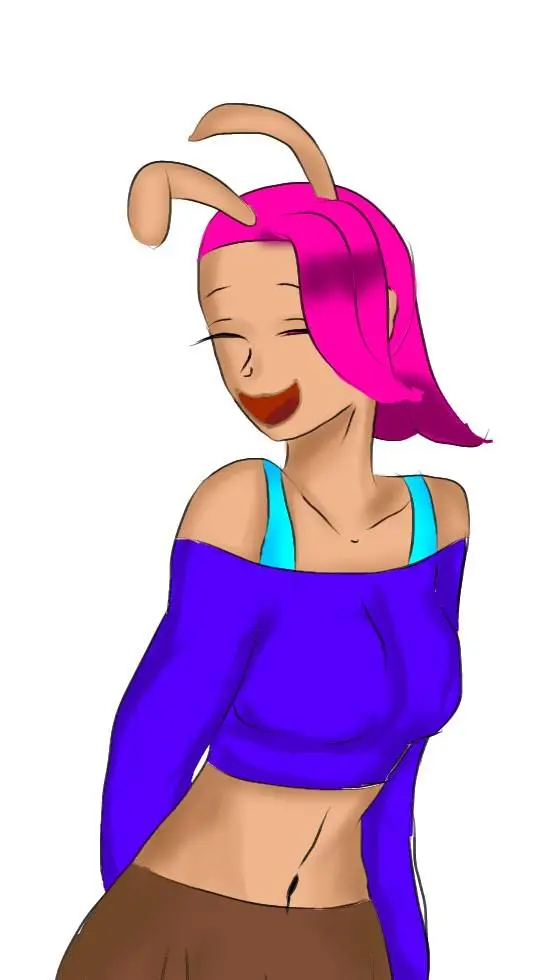 ai character: Mixy the Bunny background