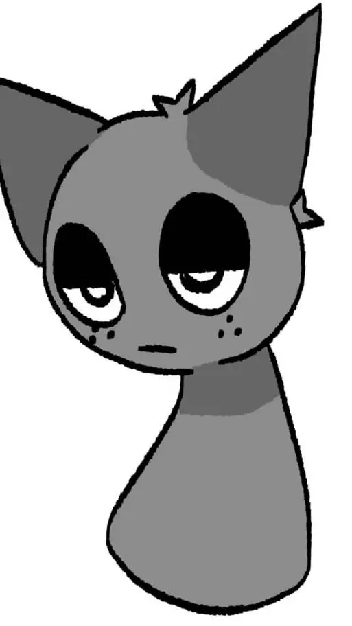 ai character: Gray-sprunki background