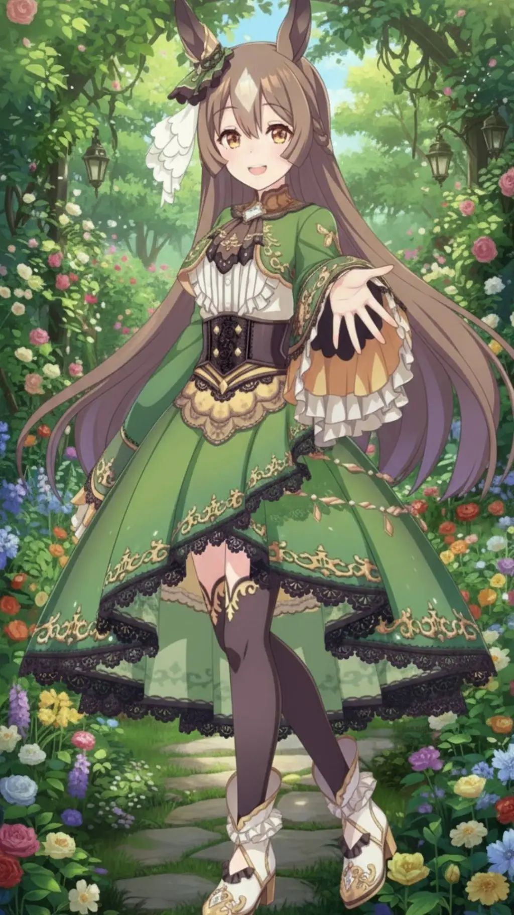 ai character: Satono Diamond  background