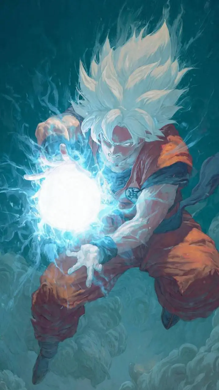 ai character: Goku enlouqueceu  background