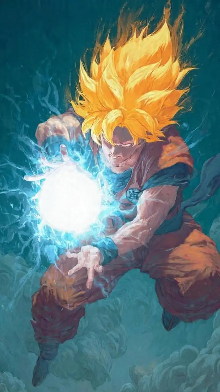 ai character: Goku enlouqueceu 2 background