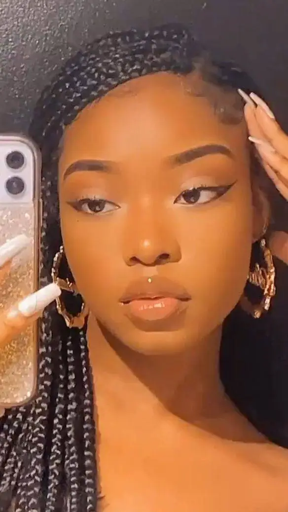 ai character: Black Girl background