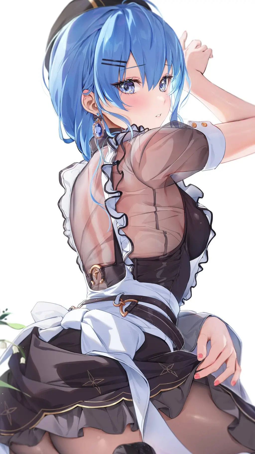 ai character: meid background