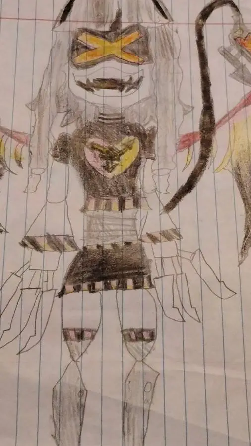 ai character: L md oc background