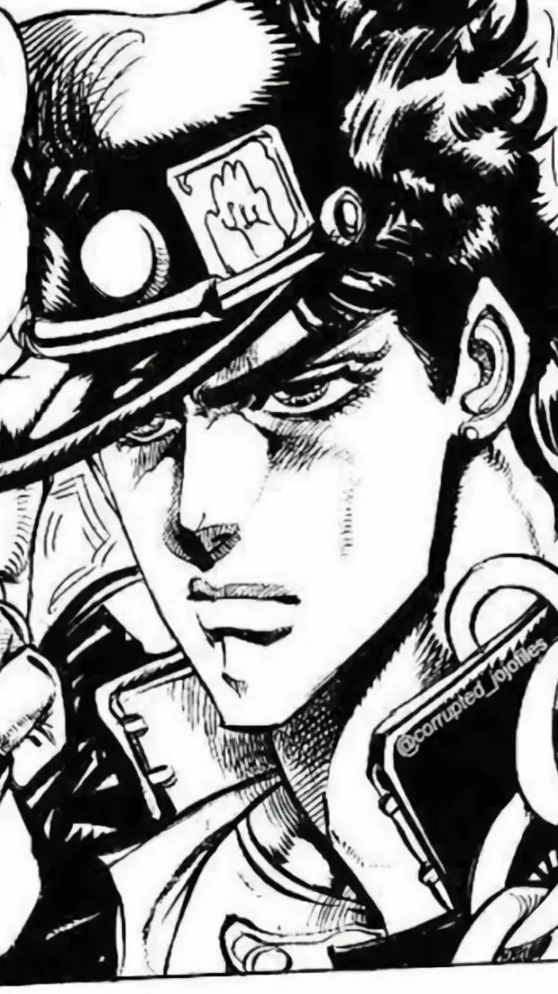 ai character: Jotaro kujo background