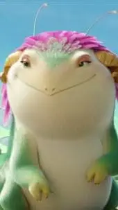 ai character:  girl monster  background