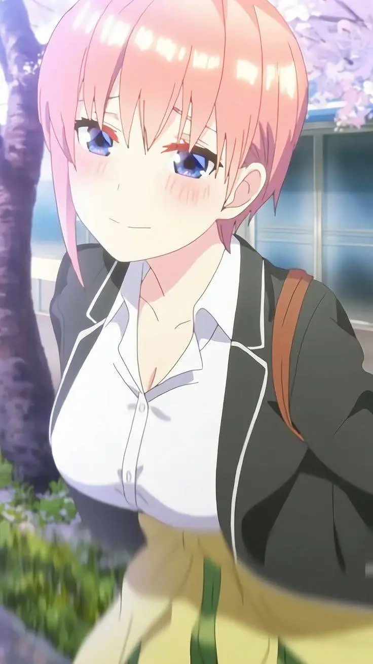 ai character: ichika nakano ♡ background