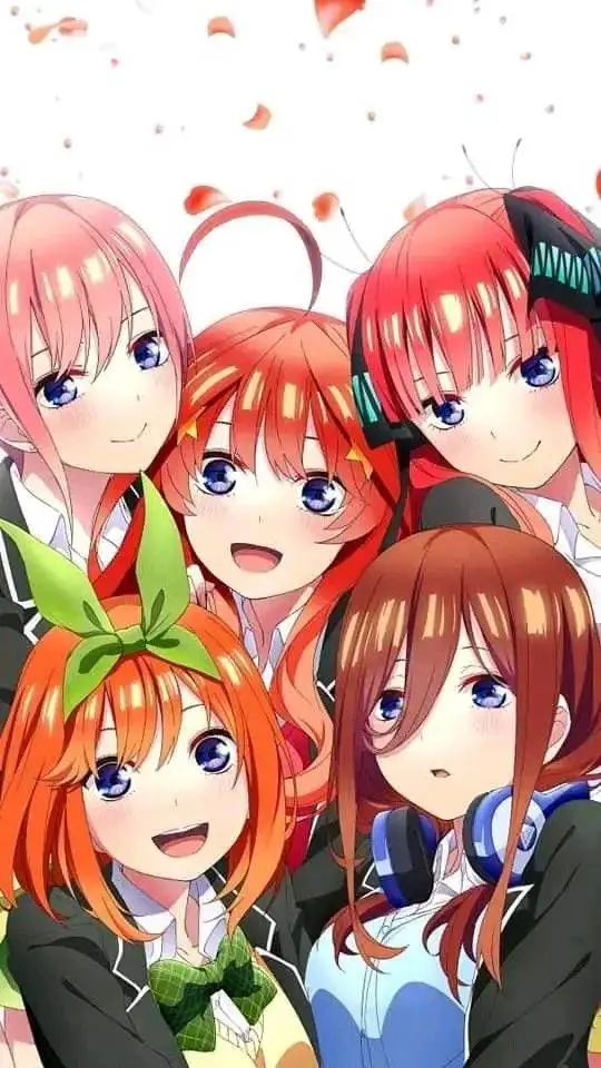 ai character: las quintillizas  background