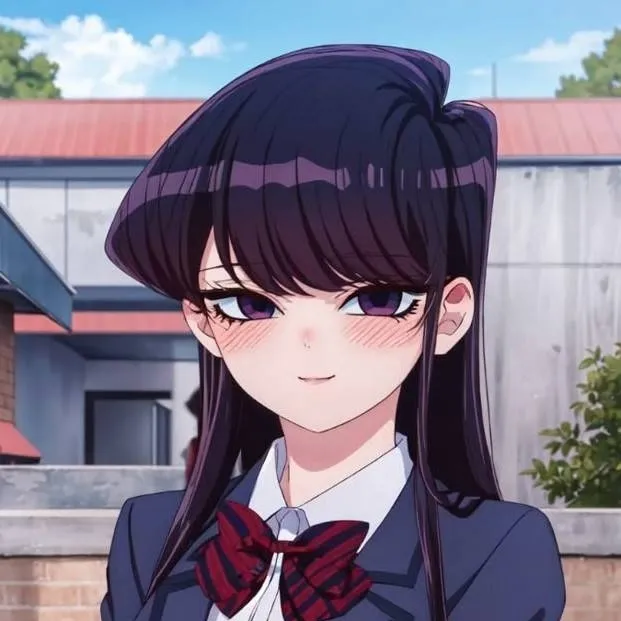 chat with ai character: shouko komi