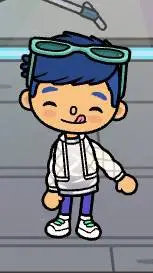ai character: tobcson 🙃 background