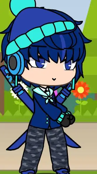 ai character: GACHASON 👈😅 background