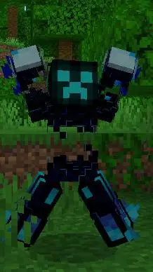 ai character: Minecraftson🤠 background