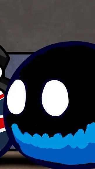 ai character: countryballson 🤙😎 background