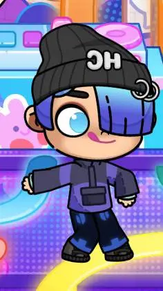 ai character: AVATARSON 😃👍 background