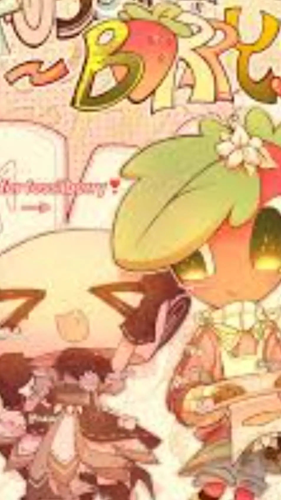 ai character: fossilberry~🫪 background