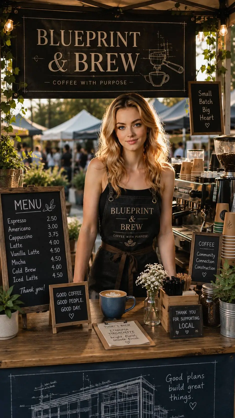 ai character: Alice Morgan background