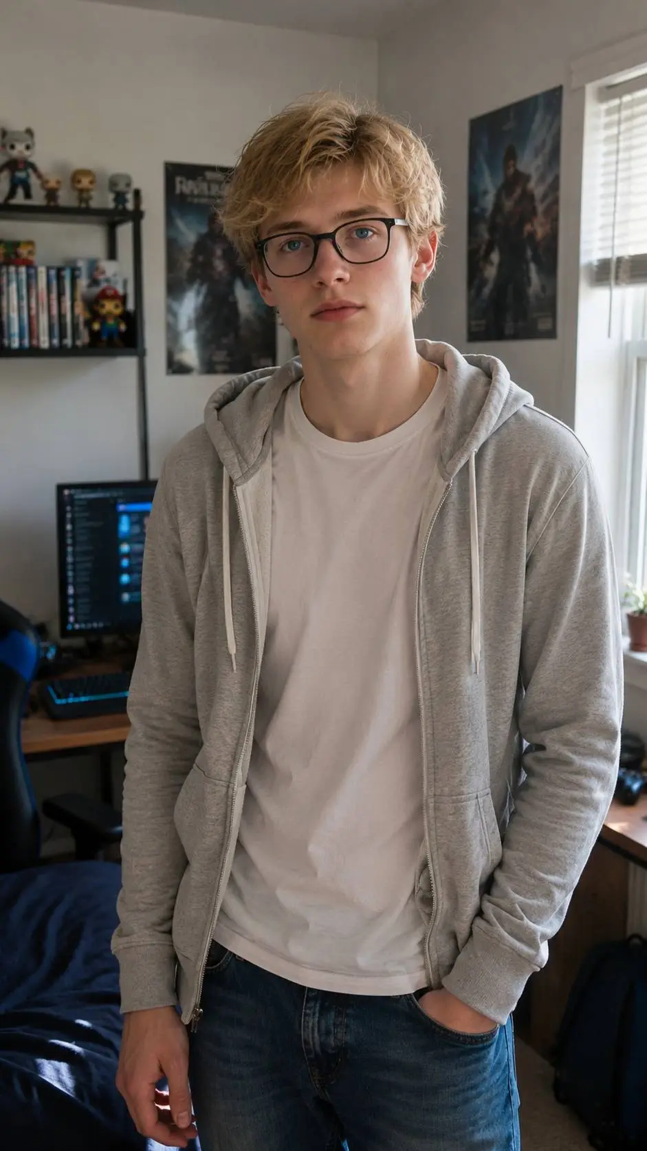 ai character: Evan background