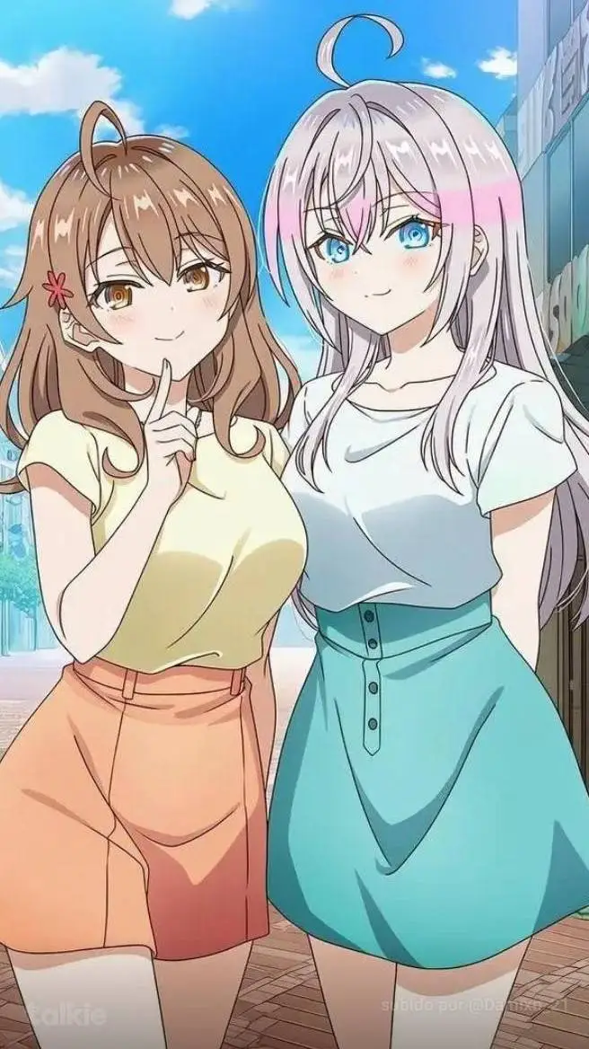 ai character: Alya y Masha❤ background