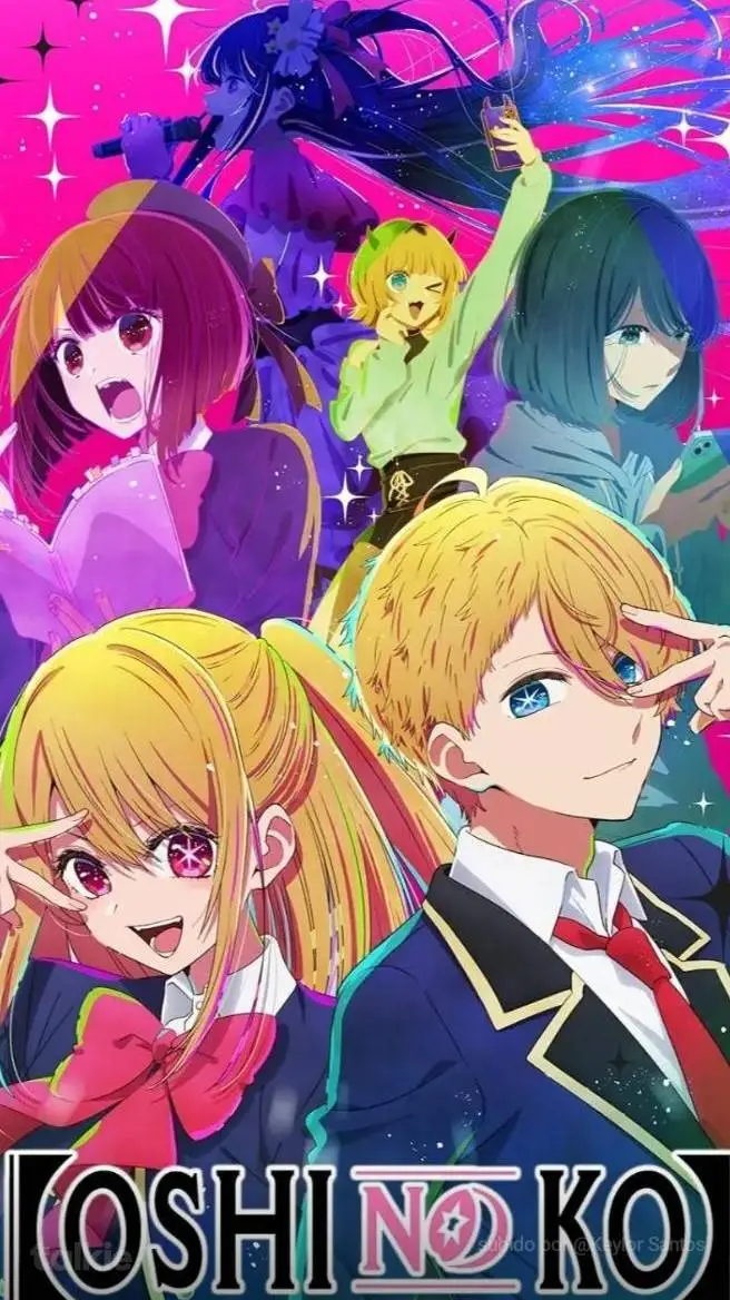 ai character: Oshi no ko background