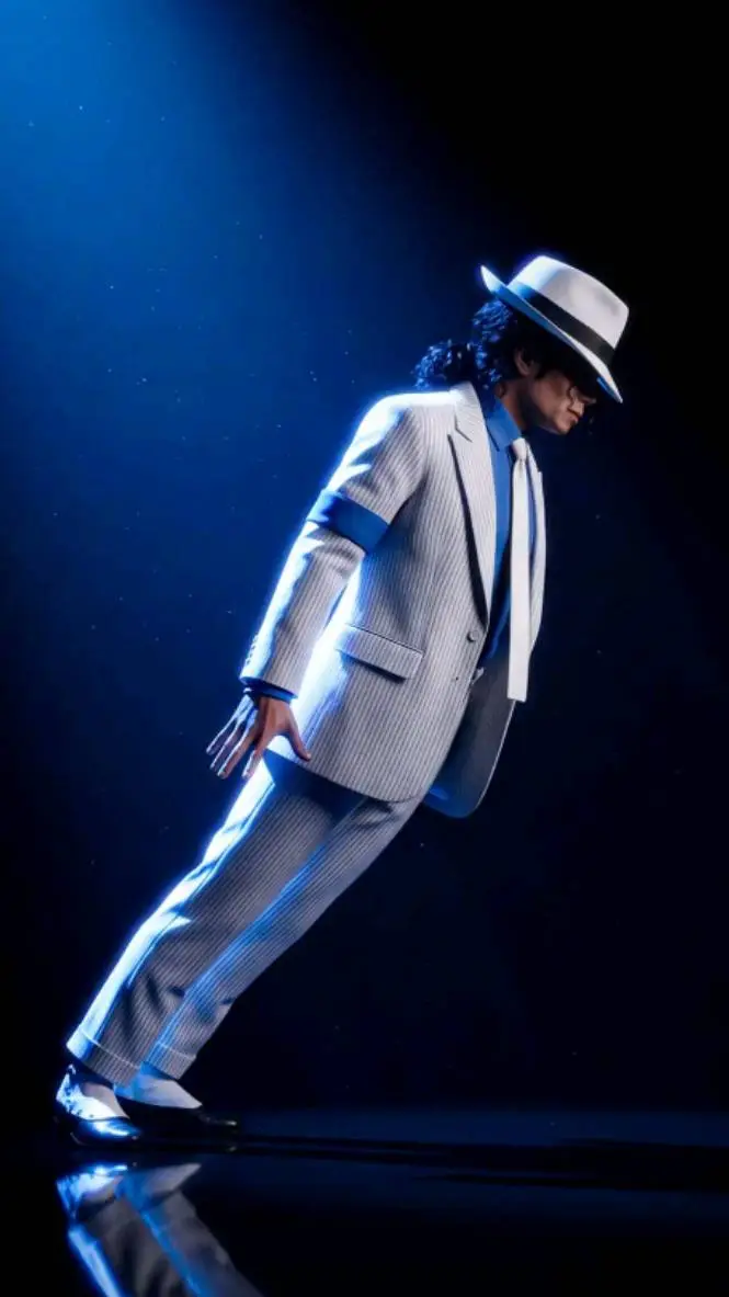 ai character: Michael Jackson  background