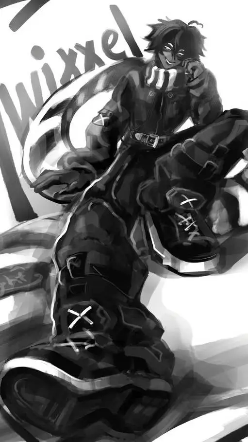 ai character: twixxle  background
