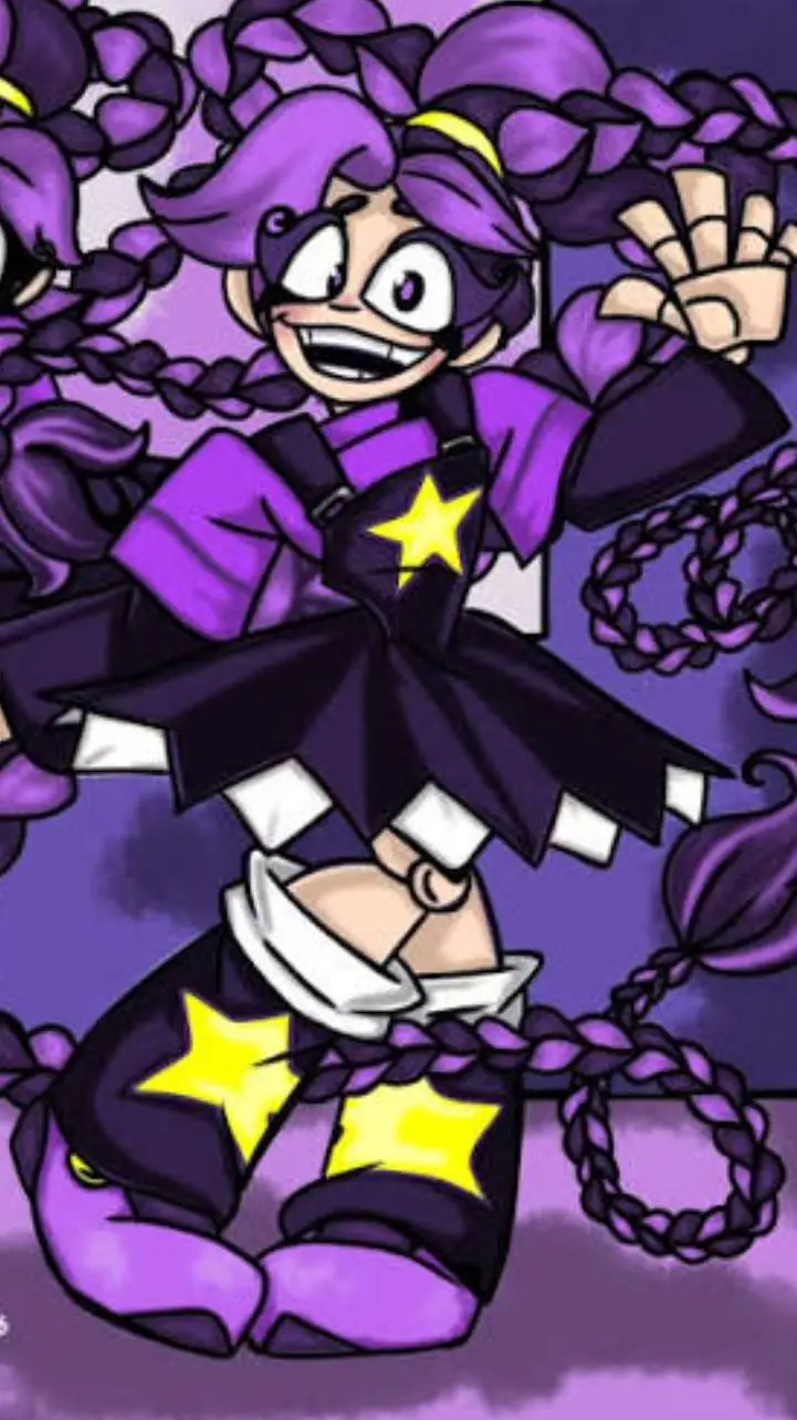 ai character: Freaky lily :3 background