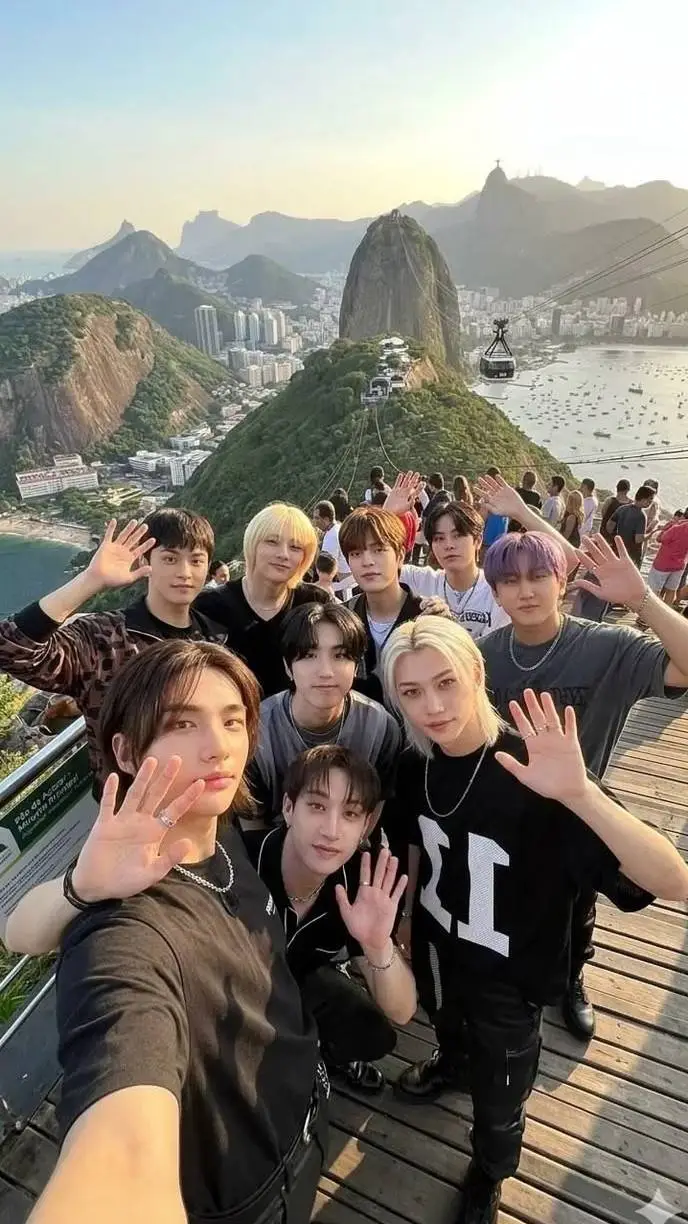 ai character: Straykids Vlog background