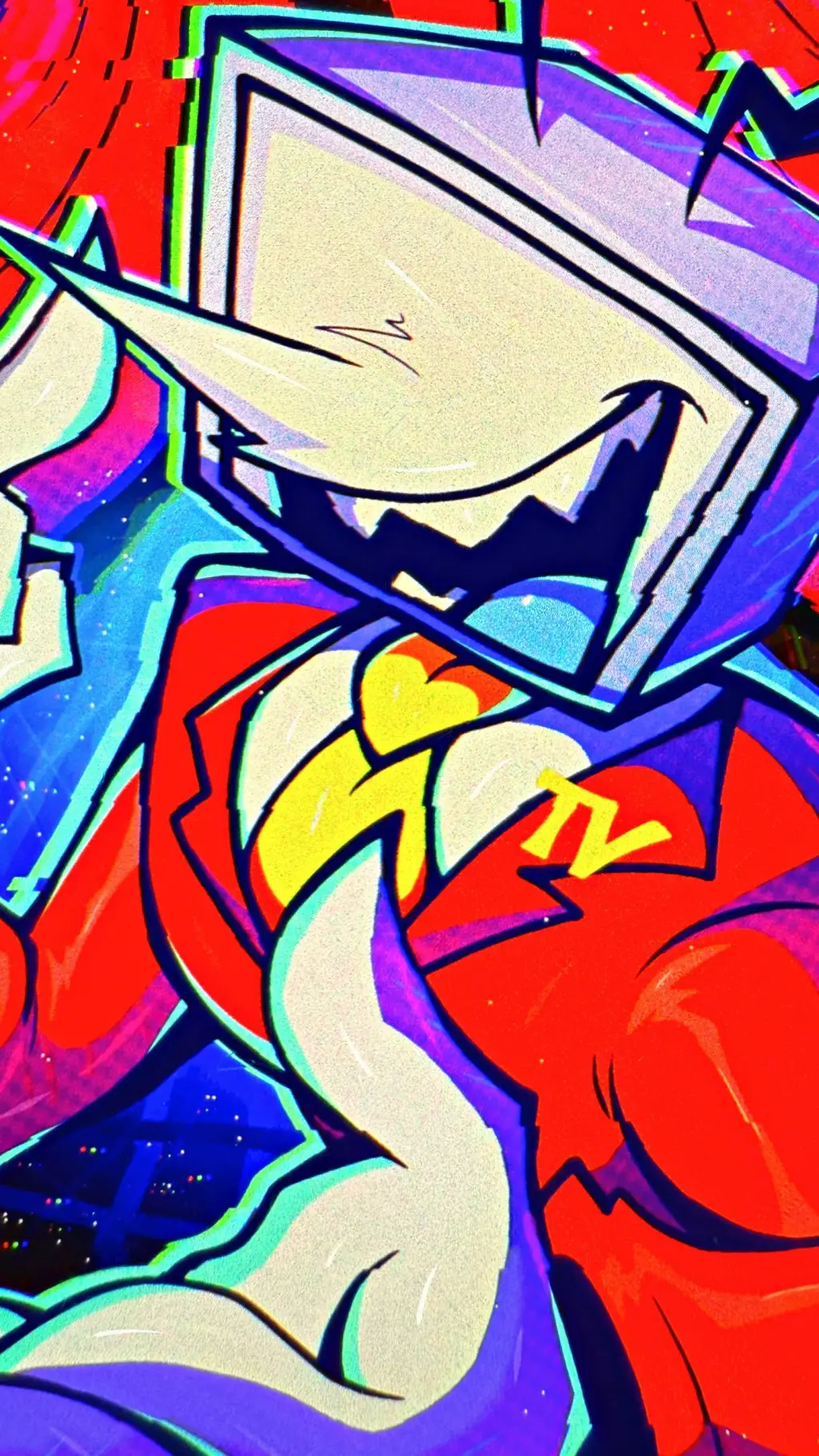 ai character: Ant tenna  background