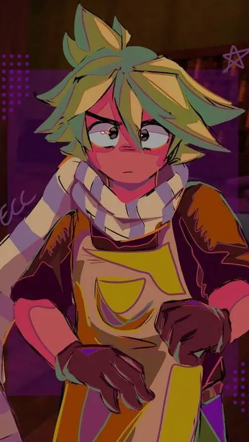 ai character: Berry vision background