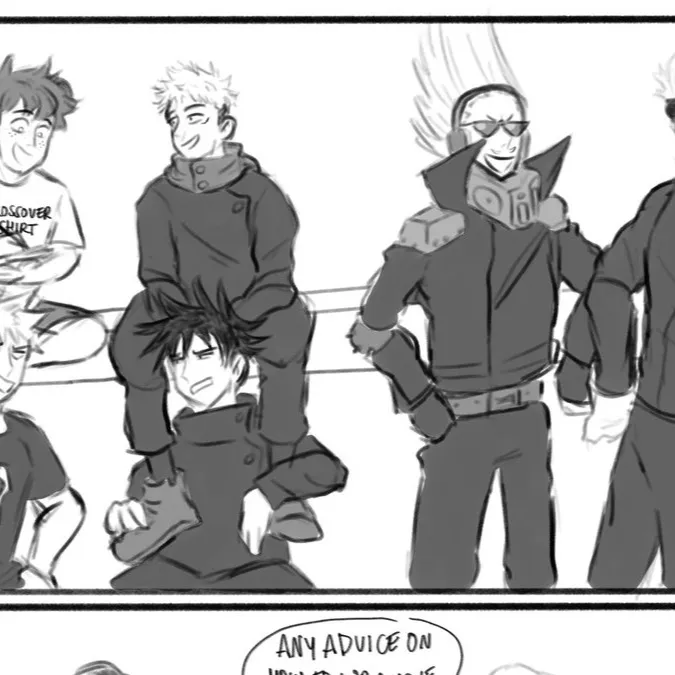 chat with ai character: Jjk x Mha 