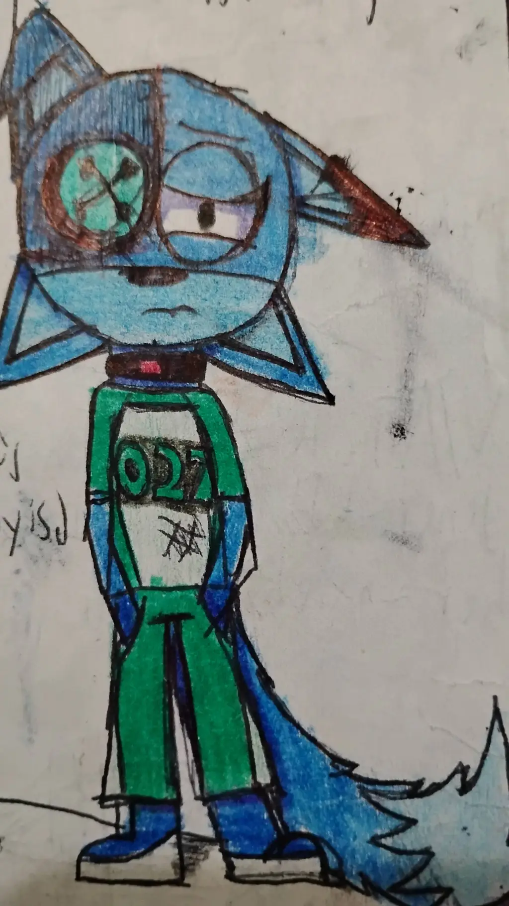 ai character: Tina (Sprunki) background