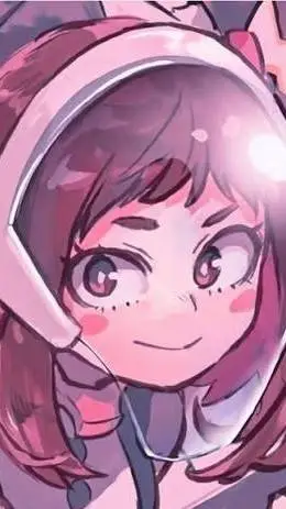 ai character: Ochako Uraraka :3 background