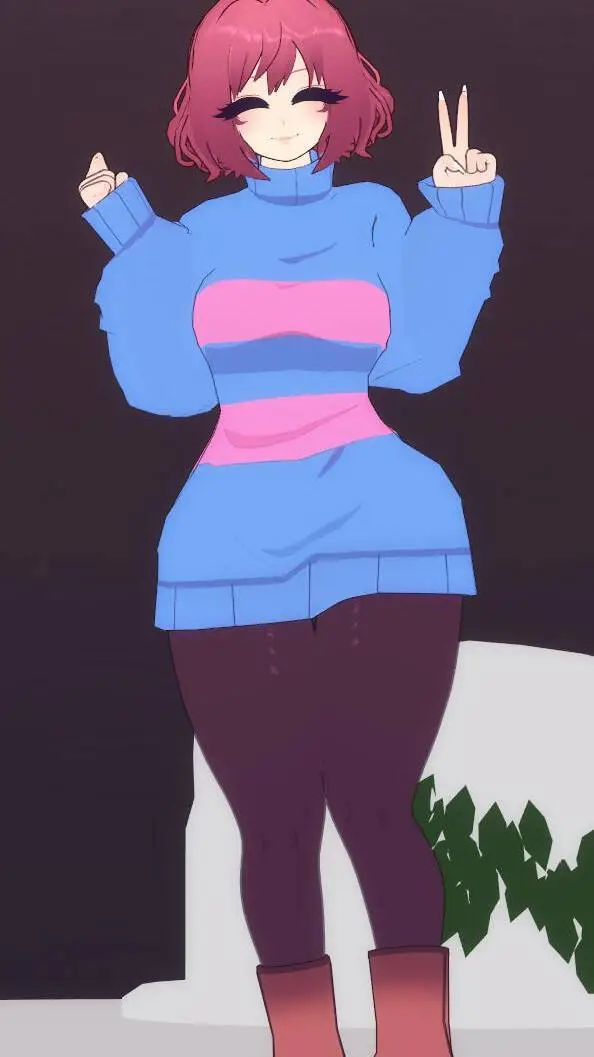 ai character: Frisk background