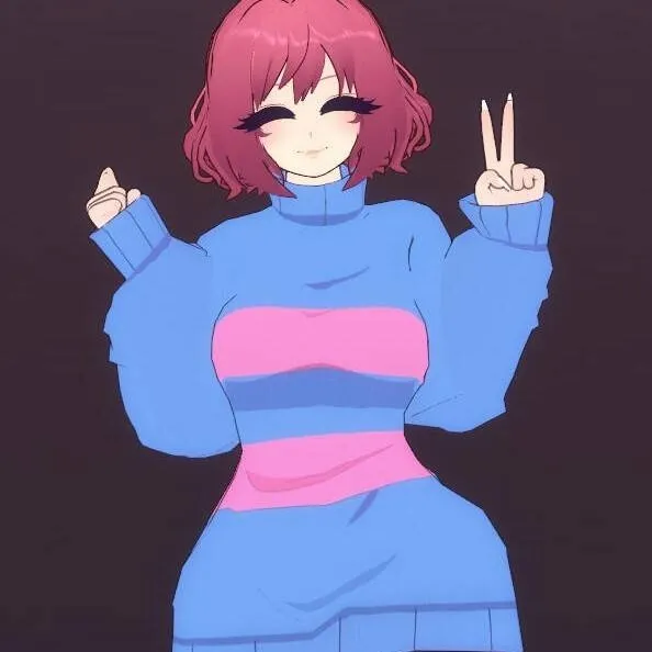 chat with ai character: Frisk