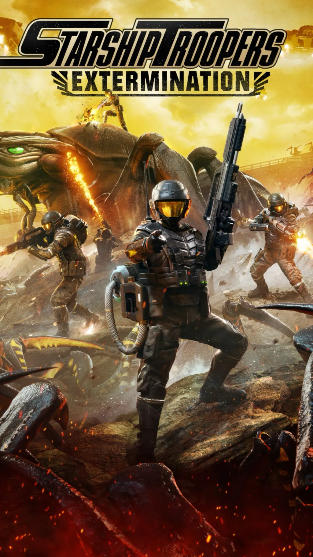 ai character: Starship Troopers  background