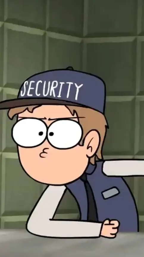 ai character: Security guard background