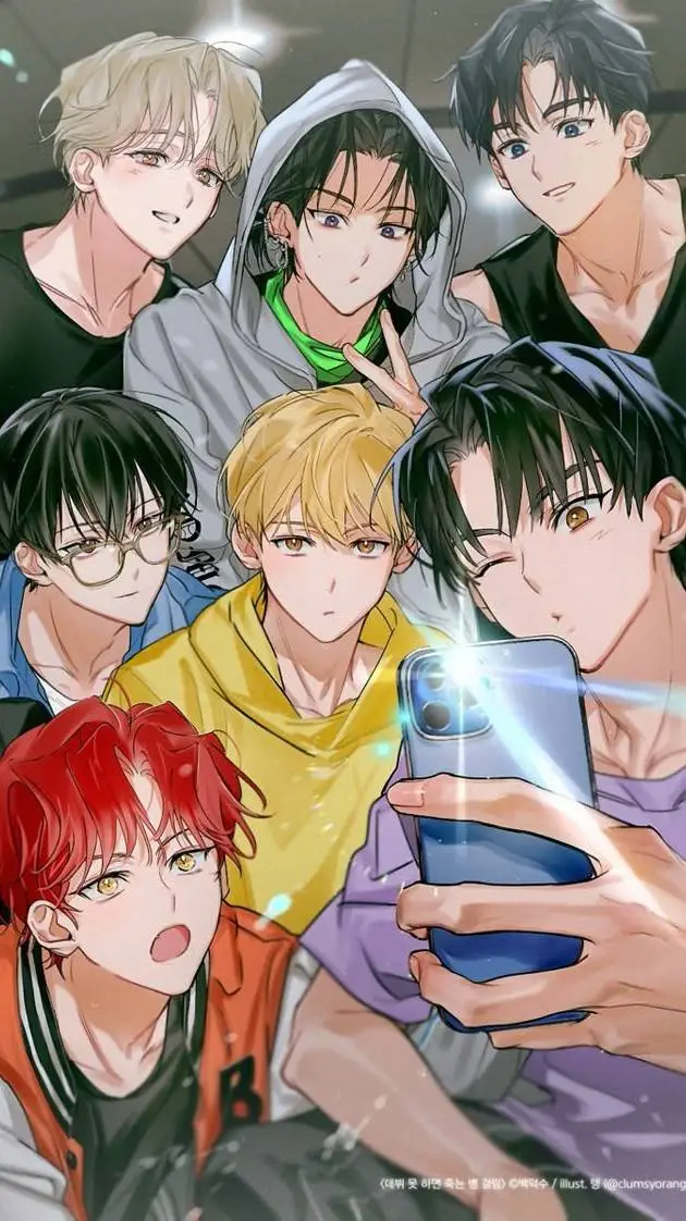 ai character: 💫KPOP GROUP!💫 background