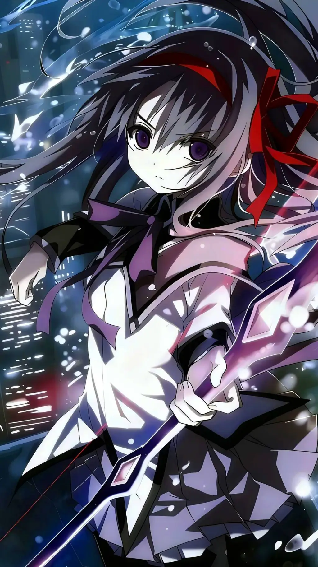 ai character: 晓美焰·小焰 background