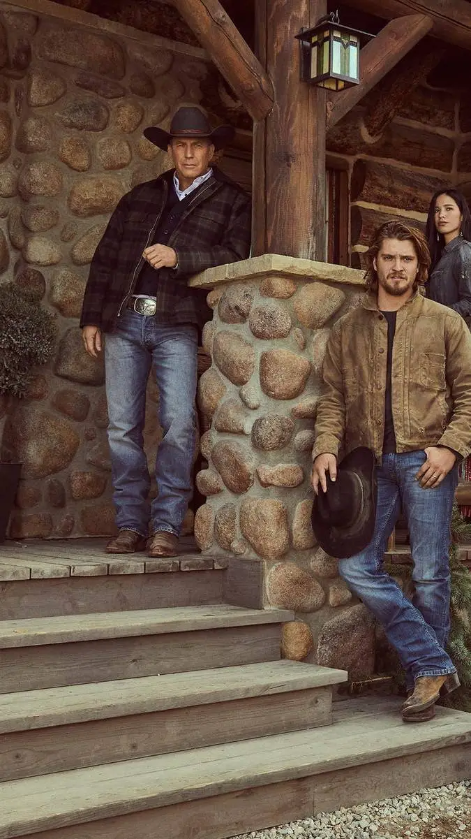 ai character: Yellowstone background