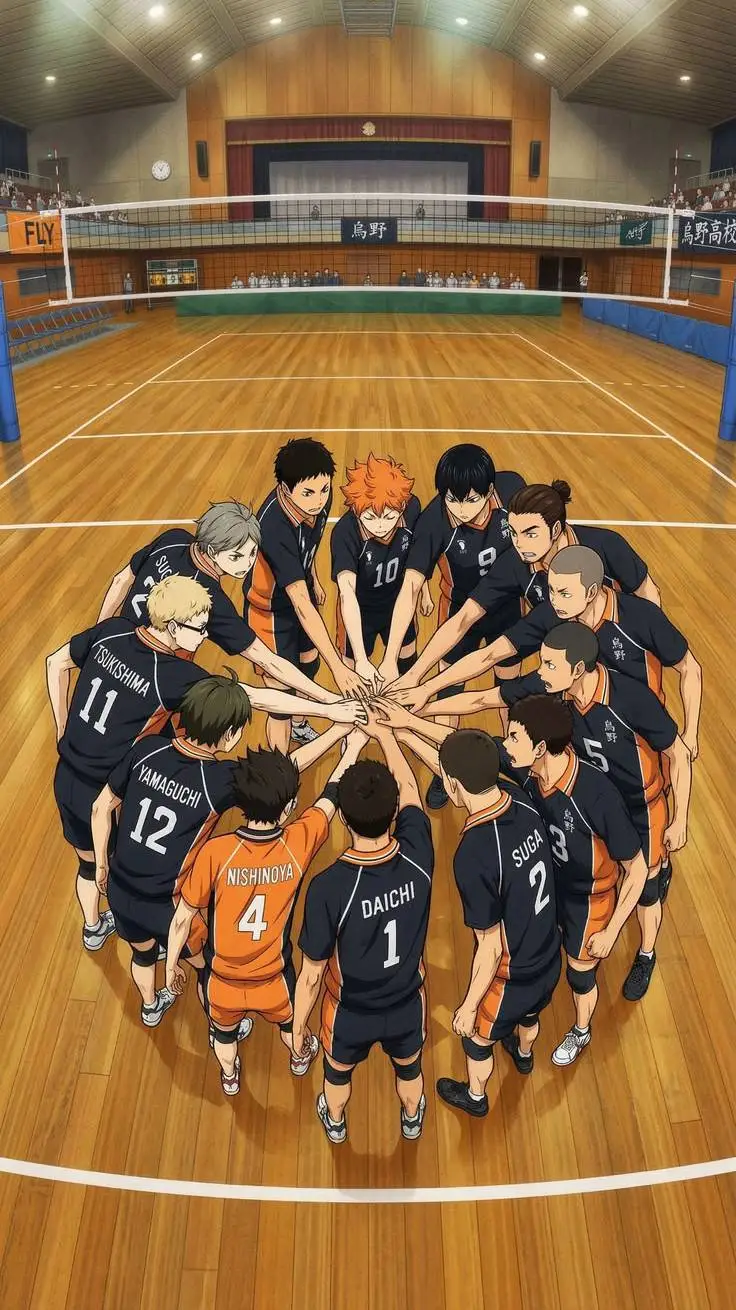 ai character: Haikyuu #3 background