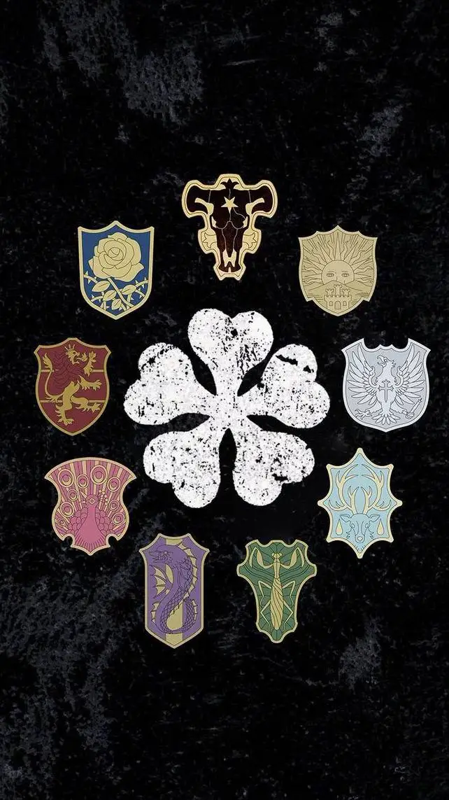 ai character: Black clover background
