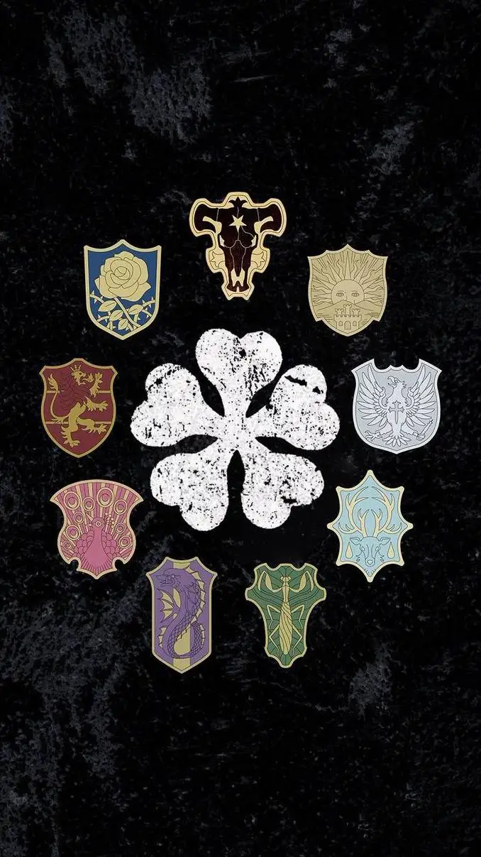 ai character: Black clover background