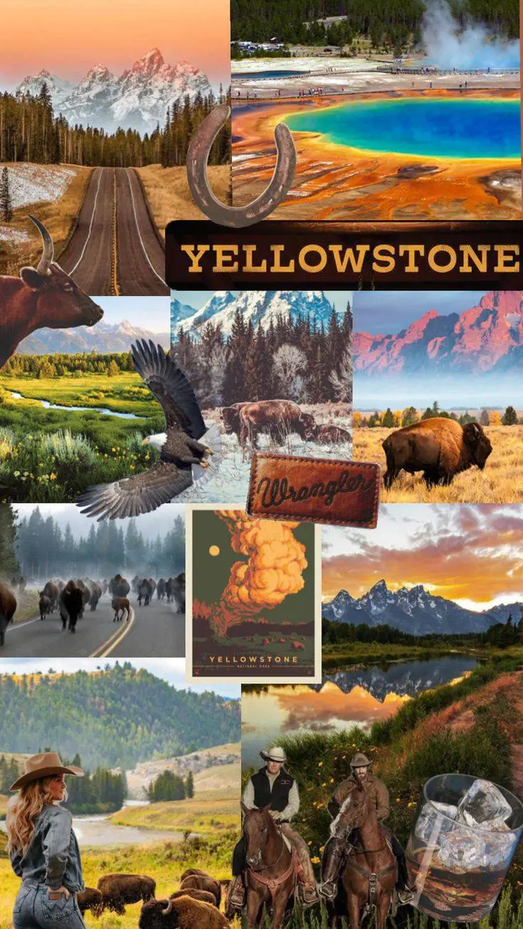 ai character: Yellowstone background