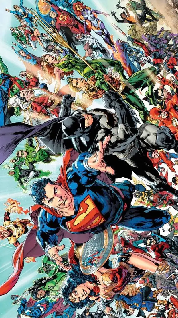 ai character: DC Universe background